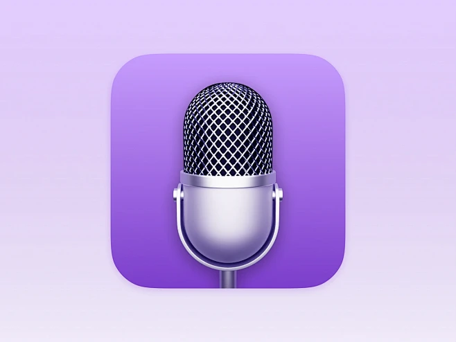 播客 应用商店图标 图标 图标 ios 图标 ios14 iphone 麦克风 播客 现实主义 替换 草图 拟物化 拟物化 纹理 主题 UI ...