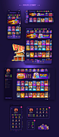 3D model casino crosplay gambling game prototype Slots UI uikit ux