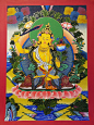 【文殊菩萨】约25*35.5CM