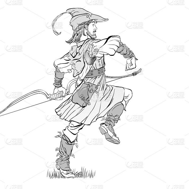 marching-robin-hood-robin-hood-in-a-hat-with-feat