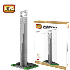 LOZ积木拼装玩具28款建筑物模型创意微塑料积木悉尼歌剧院台北塔-淘宝网