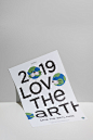 Primera 'Love the Earth' Campaign Identity，Charry Jeon作品。 ​​​​