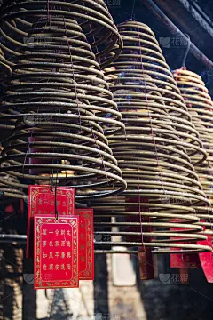 澳门妈祖庙的传统香炉