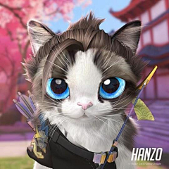 鸩居采集到守望喵喵头