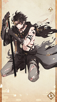 鱼腹藏羊战损互联网工友采集到人物素材