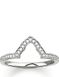 THOMAS SABO Fatima's Garden sterling silver and zirconia-pavé temple stacking ring