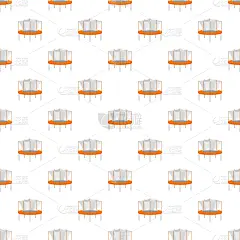 儿童,蹦床,式样,精力,几何形状,体操,家庭,壁纸,童年,后院