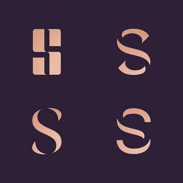 字母s标志logo矢量图设计素材