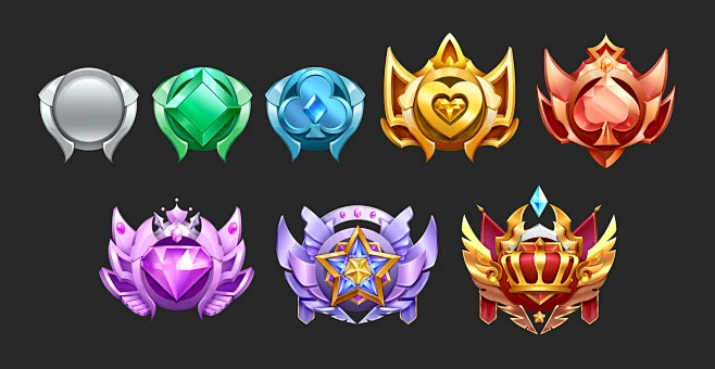 勋章徽章icon图标-花瓣网