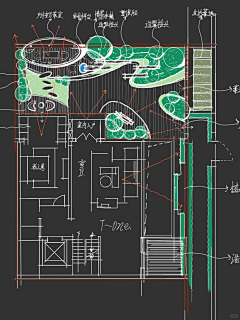 每日园林采集到01-景观平面图-Plan