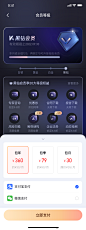 VIP黑钻会员-UI界面会员界面
