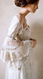 vintage and nice,  but maybe a little ordinary-looking for a wedding dress