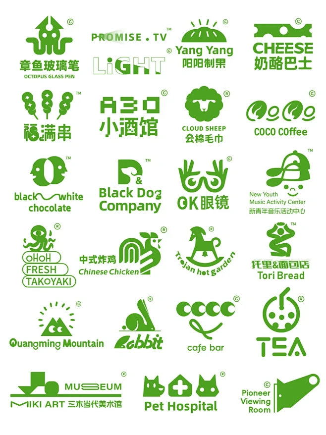 logo设计｜好玩有趣的标志第二弹～ -...