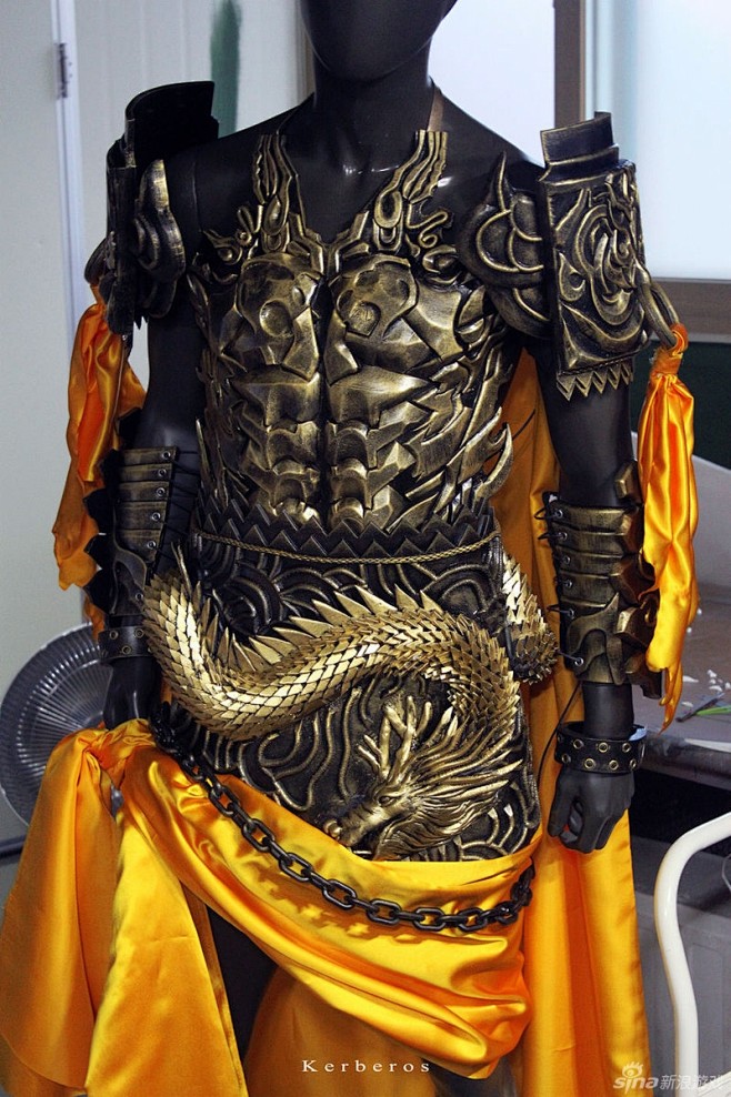 玩家自制超精细《剑灵》武神铠甲 (3)