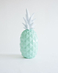 Mint Green Resin Pineapple