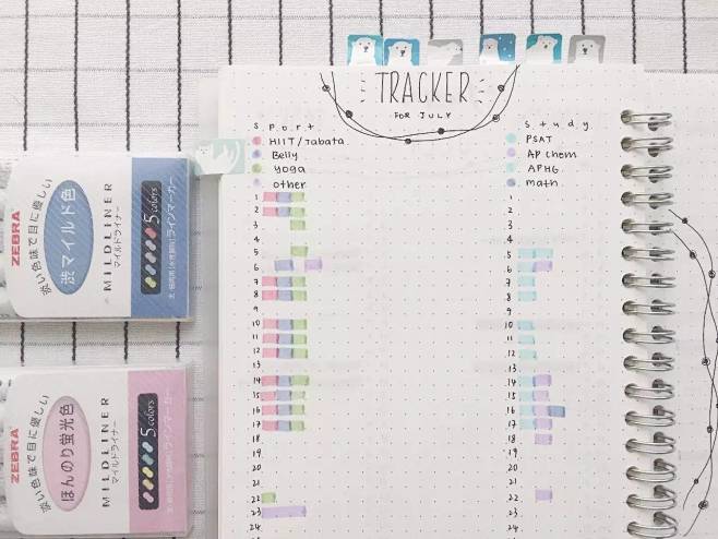 Bullet journal干货大放送 ...