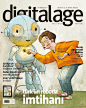 DigitalAge Mag. Cover Illustrations