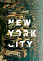 The letters in the cities : The project poster "Travel letters" in various cities