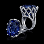 #bang #bang  HERE IT IS  This #bigbluesapphire is one of the nicest #sapphires you will ever put your hands on‼️‼️ 25.00 #carats of pure  This #sapphirering will blow anyone's #mind  #diamonds #bestoftheday #showoff #shopping #exclusive: