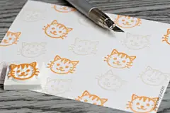 小猫橡皮图章,猫的手雕刻橡皮图章,猫邮票,猫脸邮票,生日贺卡diy,工艺品,小小的邮票,猫的爱人

/ /橡皮图章的大小(大约)
0.7”x 0.5”(2 x 1.4厘米)