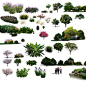   植物  树木   松树   花卉  盆景  景观   配景   素材   设计   园林   规划   效果图   ps  效果图素材   景观表现   -----建筑设计素材网