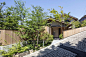 Japanese mixed wood forest home courtyard – mooool