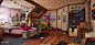 Life is Strange- Farewell, Scott Willhite : Concept art for Chloe's room- age 14