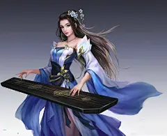 个人收集 古风美女人物-东方神韵-微元素 - Element3ds.com!