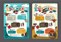 可爱卡通多彩儿童菜单价格单海报单页模版 矢量设计素材 G1349-淘宝网