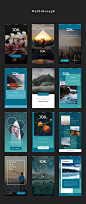 JOK Mobile UI套件 时尚iOS UI Kit for Sketch＆Photoshop