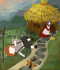 调皮蛋-附过程 | 一粒fafa - 原创作品 - 涂鸦王国插画