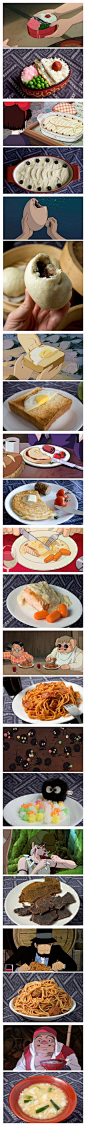 最全宫崎骏动画里的食物，无与伦比的像