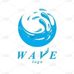 全球水循环矢量标志, 用作水疗中心和度假村组织的商业标志。环保理念. 