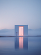 gongfuxiongmao._Minimalist_architecture_on_a_lake_with_a_quiet__1d35b20b-f77b-426b-a81b-39c0b43e38a4.png (928×1232)