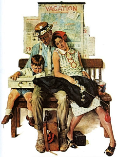 T哦X采集到Norman rockwell