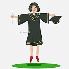 开心毕业的女孩手绘插画图片大小3000x3000px 图片尺寸453.54 KB 来自PNG搜索网 pngss.com 免费免扣png素材下载！毕业#毕业季#博士服#插画#大学生#怀念#记忆#结业#流年#青春#手绘#文凭#校园#