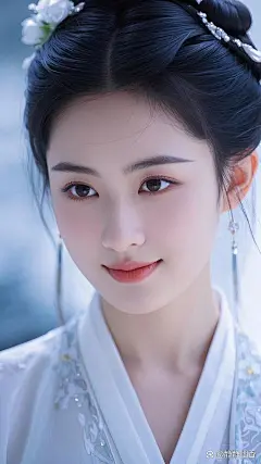 高清唯美手机：仙姿玉貌#手机壁纸...@静静幽香的动态