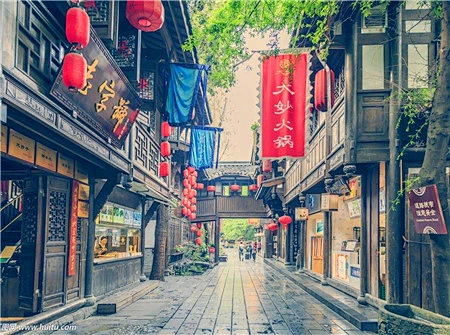 锦里古街-花瓣网