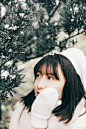 冬天啦下雪啦！10 个 pose 拍出雪地小仙女 : 十二月，大雪弥漫。