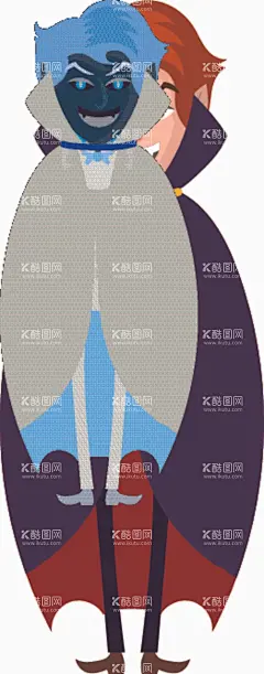 吸血鬼  - 源文件下载【酷图网】吸血鬼,卡通人物,超自然生物,血族,奇幻生物,