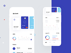 黑发饰采集到APP web-金融APP Financial App