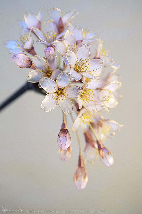 Kanzashi 发饰，传统工艺之美