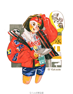 BAOBAO108采集到水彩感