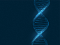 粒子科技感DNA矢量文件