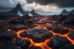 13-火山熔岩末世场景