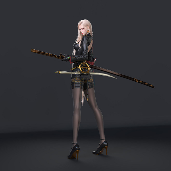 ArtStation - 女鬼剑