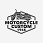 摩托车俱乐部，logo标志矢量图素材
