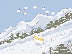 卡通 ipad壁纸 小羊猫 cr:只是一只小羊羊