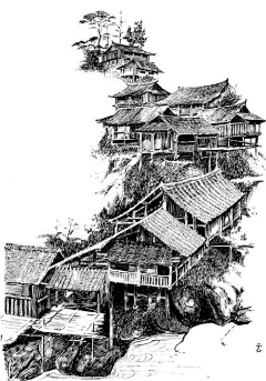 Mr丶Wang采集到风景/建筑-画作