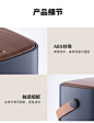 物鸣北欧带盖按压式垃圾桶家用客厅创意卧室高档分类桶卫生间纸篓-tmall.com天猫